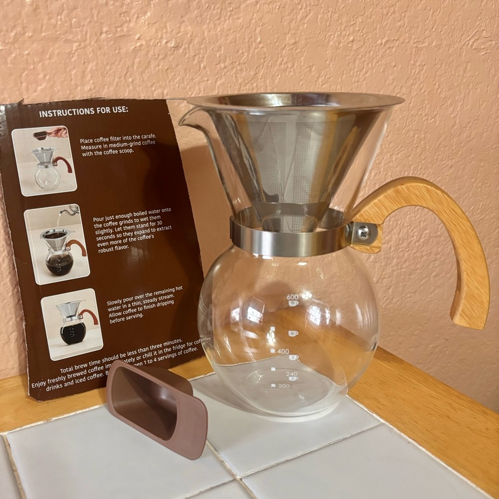 Glass Coffee Pour Over